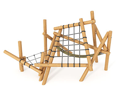 Уличный комплекс Подъёмный лаз 1