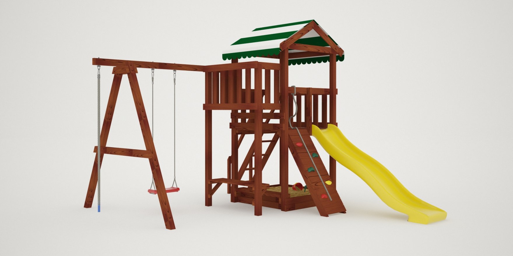 Детская игровая площадка Гарда 1 Бри - вид 3