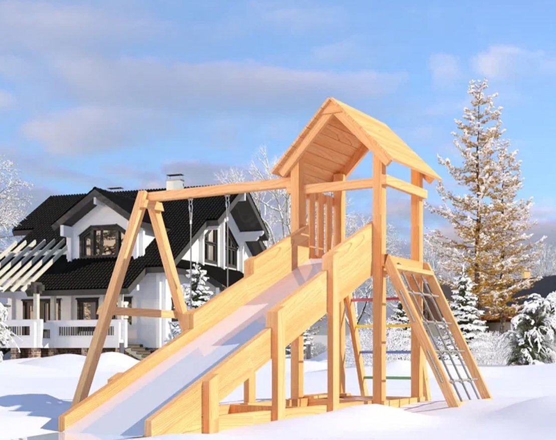 Детская игровая площадка Гарда 7 (всесезонная) - вид 5